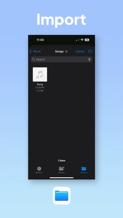 Capturas de pantalla de SYNQ Music