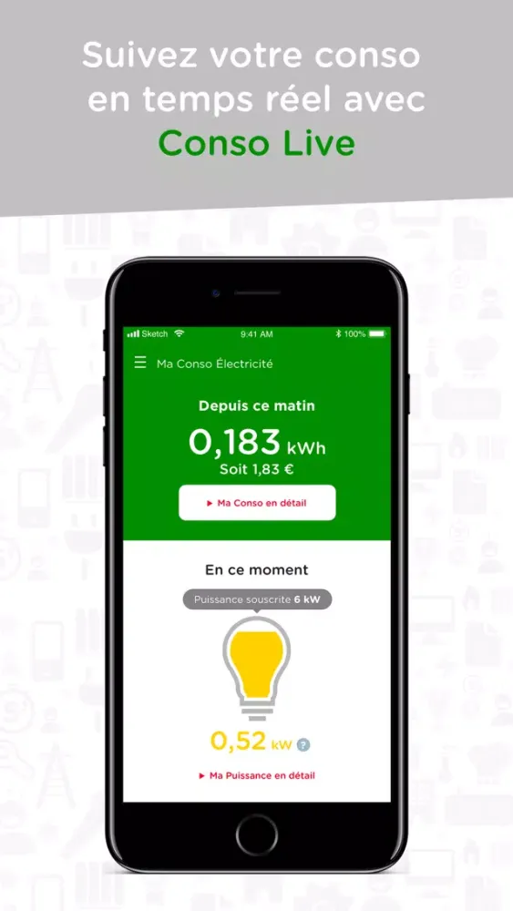 Capturas de tela do TotalEnergies Electricité&Gaz