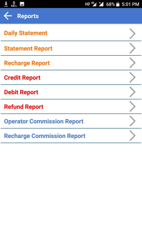 Bonrix Direct Recharge Commission Screenshots
