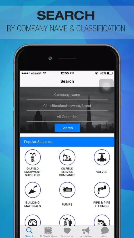 ภาพหน้าจอของ Oil and Gas Directory - Middle East