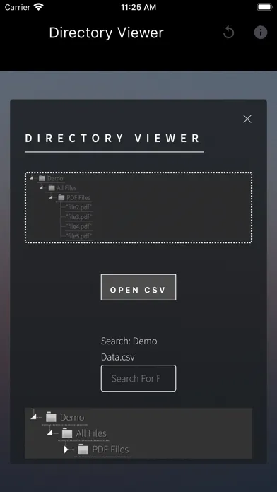 Zrzuty ekranu Directory Viewer