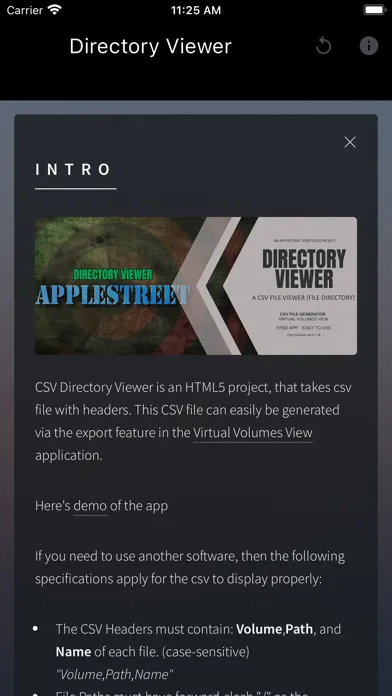 Zrzuty ekranu Directory Viewer