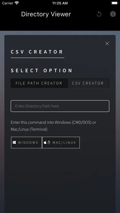 Zrzuty ekranu Directory Viewer
