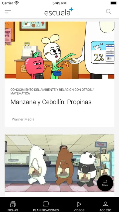 Скриншоты Escuela+