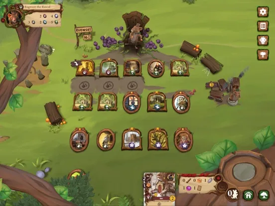 Ảnh chụp màn hình của Everdell iPad 