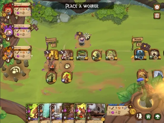 Ảnh chụp màn hình của Everdell iPad 