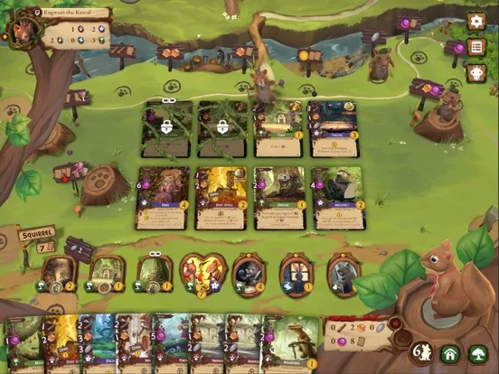 Ảnh chụp màn hình của Everdell iPad 