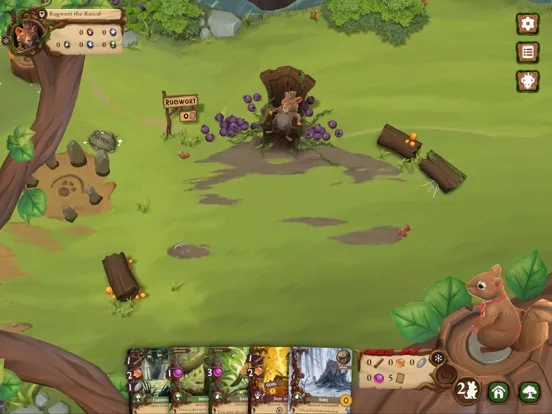 Ảnh chụp màn hình của Everdell iPad 