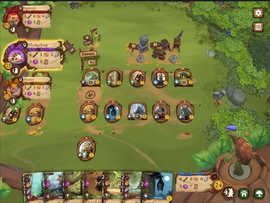 Ảnh chụp màn hình của Everdell iPad 