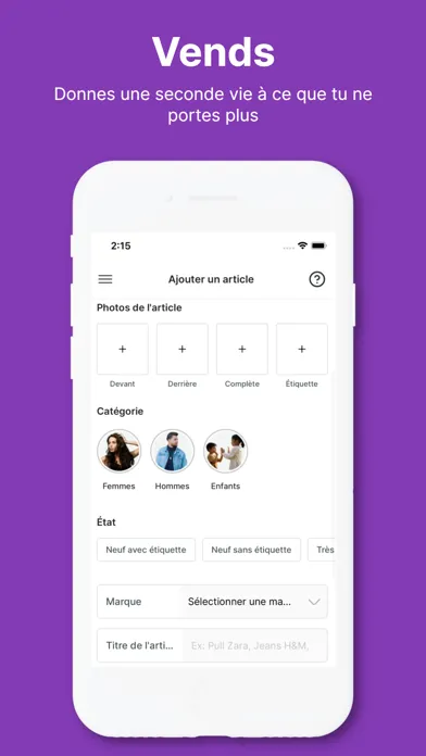 Ảnh chụp màn hình của Dirideal: Vente - Achat - Mode