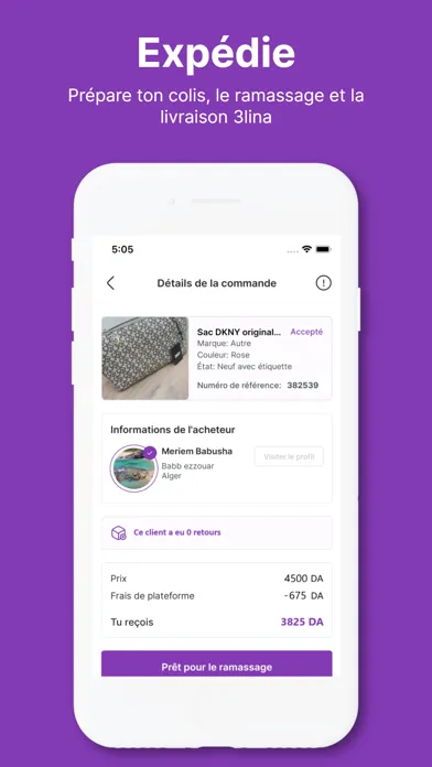 Ảnh chụp màn hình của Dirideal: Vente - Achat - Mode