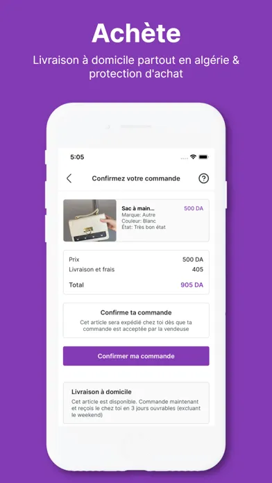 Ảnh chụp màn hình của Dirideal: Vente - Achat - Mode