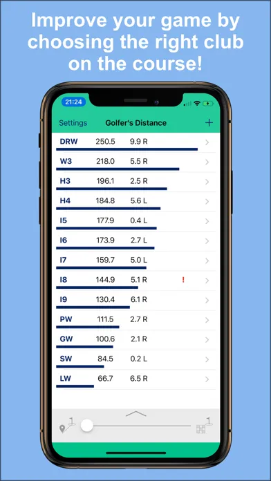 Golfer's Distance स्क्रीनशॉट