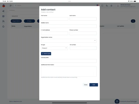 Ship2Port iPad  स्क्रीनशॉट