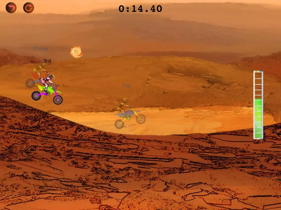 Screenshot di Dirt Bike Classic Racing Game iPad 