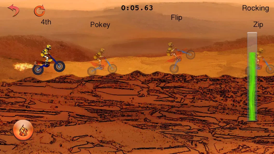 Screenshot di Dirt Bike Classic Racing Game