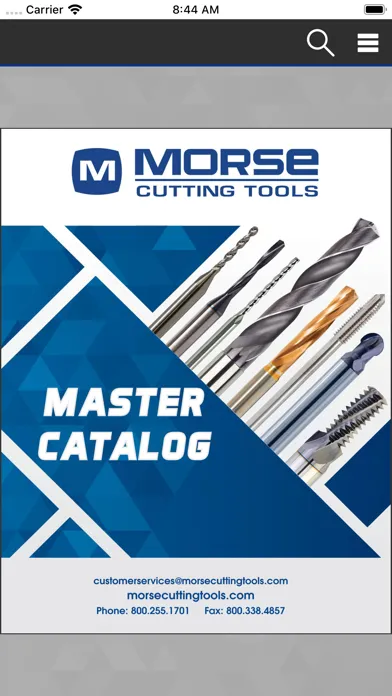 Morse Cutting Tools स्क्रीनशॉट