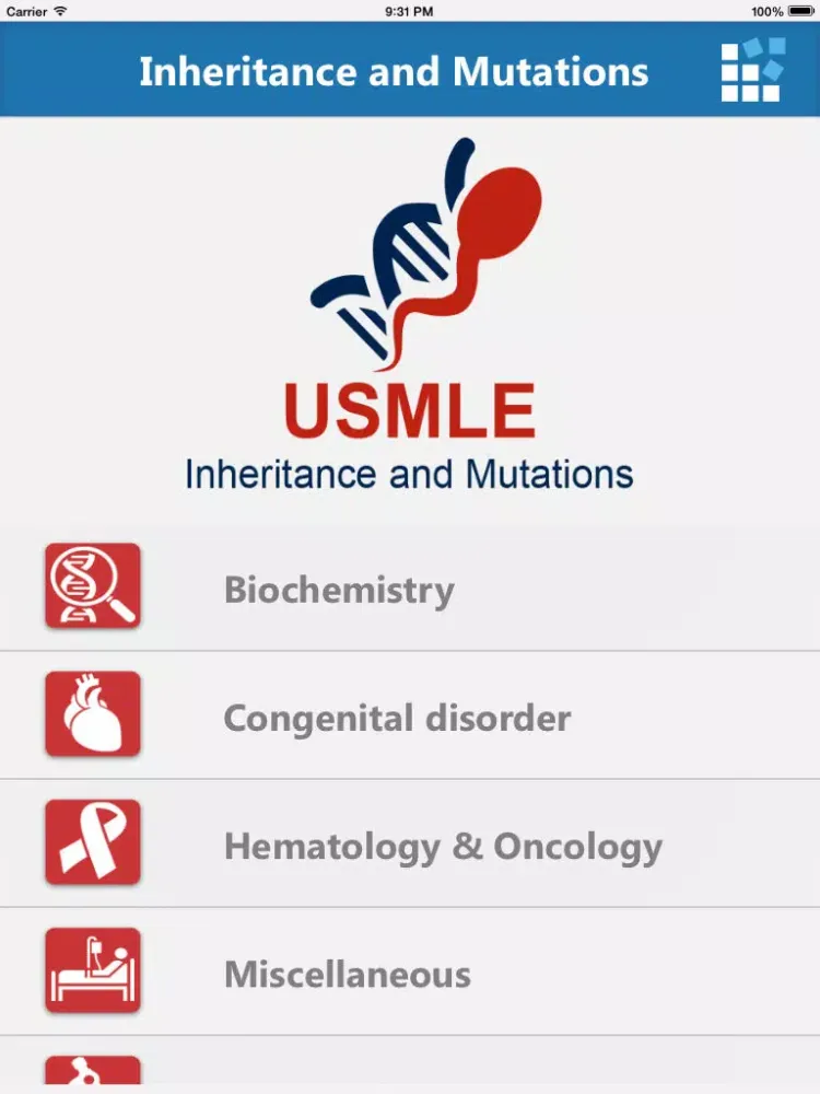 USMLE Step 1 & Step 2 Genetic Inheritance and Gene Mutation – Autosomal Dominant, Autosomal Recessive, X-Linked with Most Tested High Yield Material iPad 스크린샷