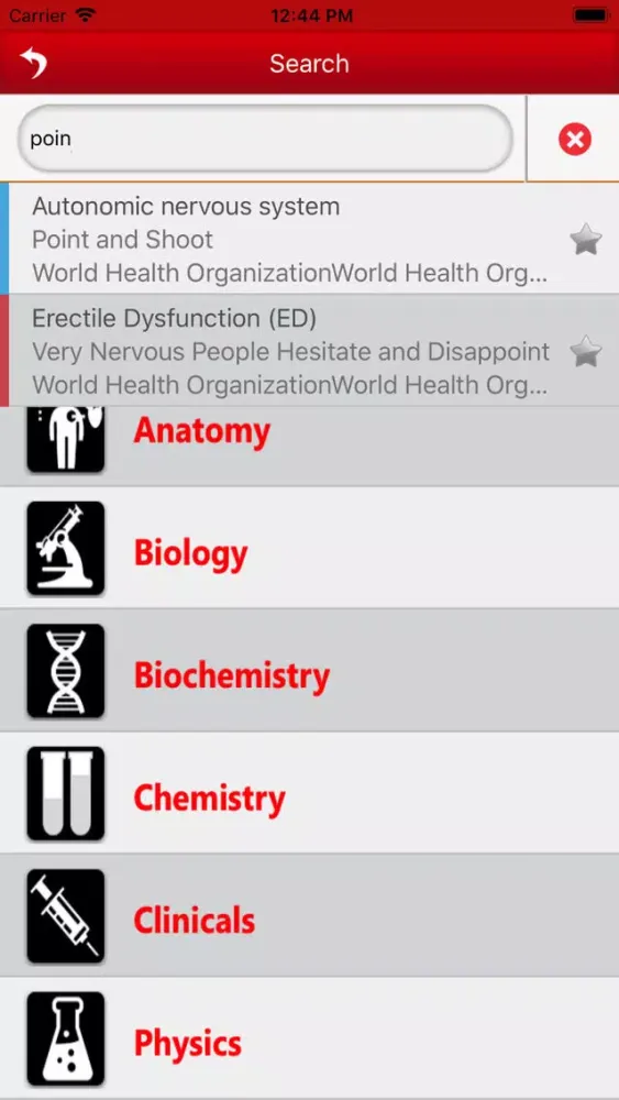 MCAT Mnemonics应用截图