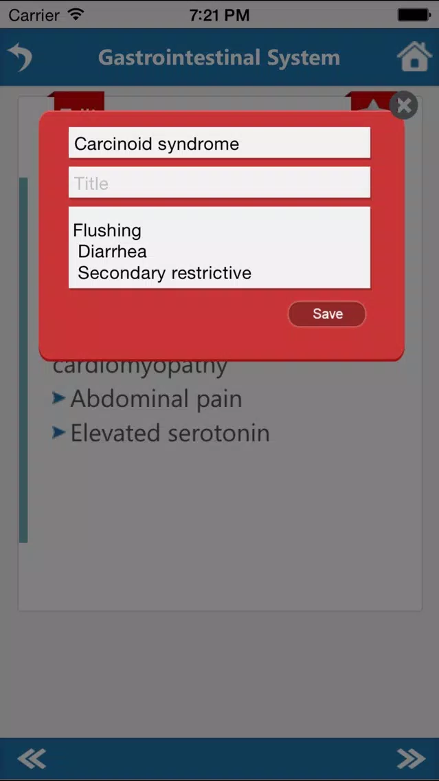 USMLE Step 1 Classic Findings स्क्रीनशॉट