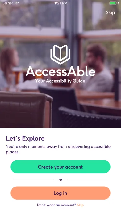 Tangkapan layar AccessAble
