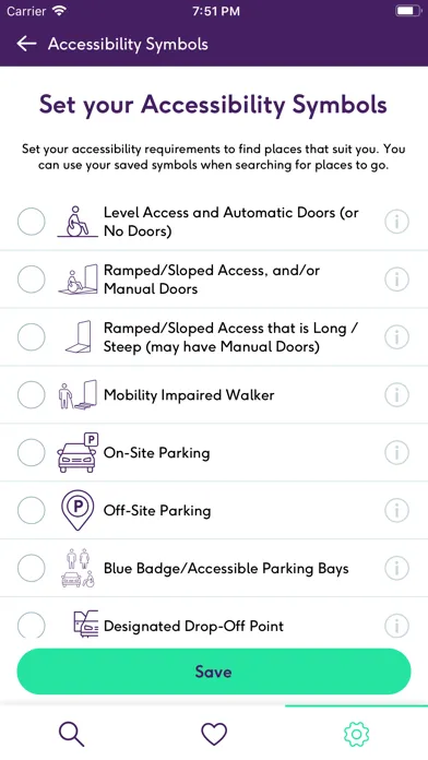 Ảnh chụp màn hình của AccessAble - QUB