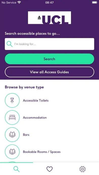 AccessAble – UCL سکرین شاٹس