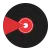 Black Disc Music Player