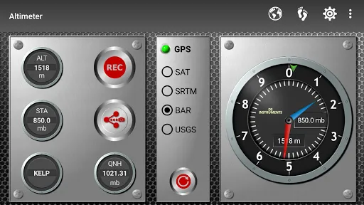 Capturas de pantalla de Altimeter & Altitude Widget