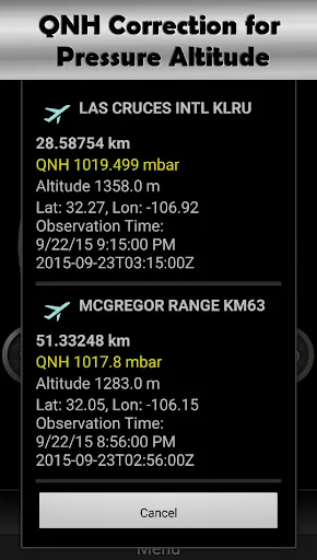 Capturas de pantalla de Altimeter & Altitude Widget
