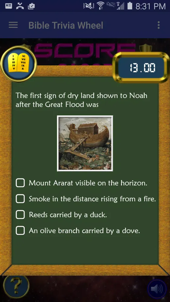 Bible Trivia Wheel Screenshots