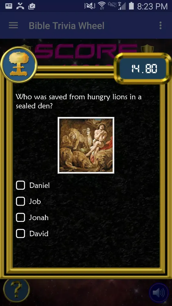 Bible Trivia Wheel Screenshots