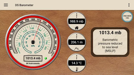 DS Barometer & Altimeter Screenshots