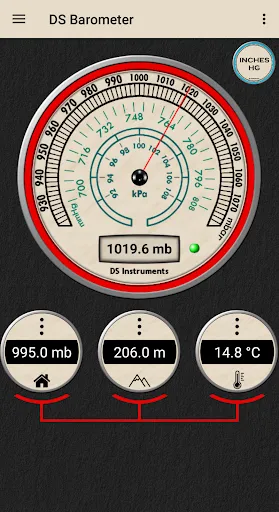 DS Barometer & Altimeter Screenshots