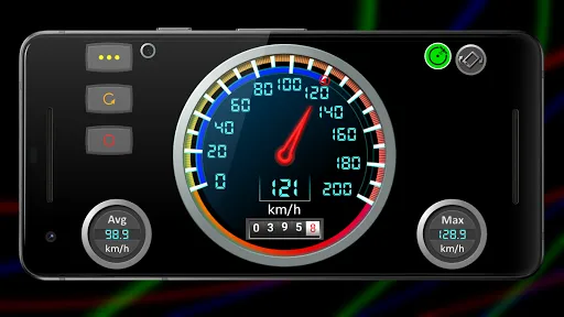 Tangkapan skrin DS Speedometer & Odometer