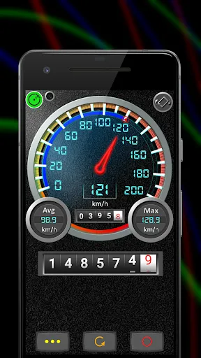 Tangkapan skrin DS Speedometer & Odometer