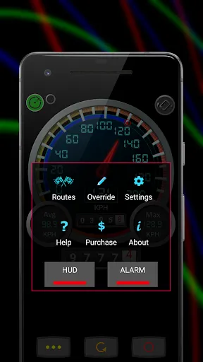 Tangkapan skrin DS Speedometer & Odometer