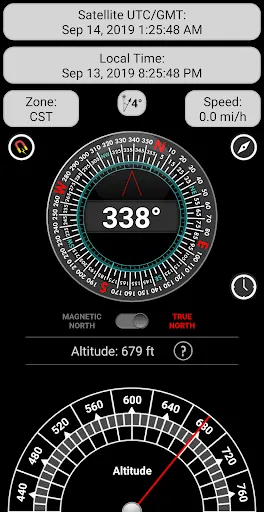 Zrzuty ekranu Satellite Check: GPS Tools