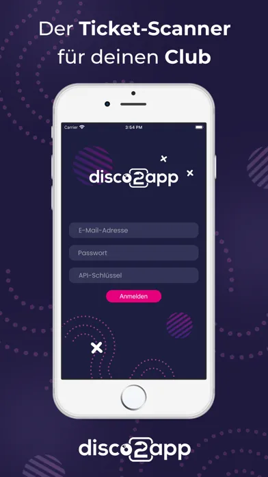 disco2app TicketScanner স্ক্রিনশট