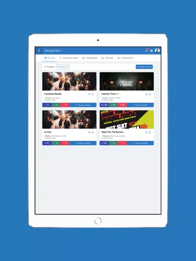ภาพหน้าจอของ Discocil Profesionales iPad 