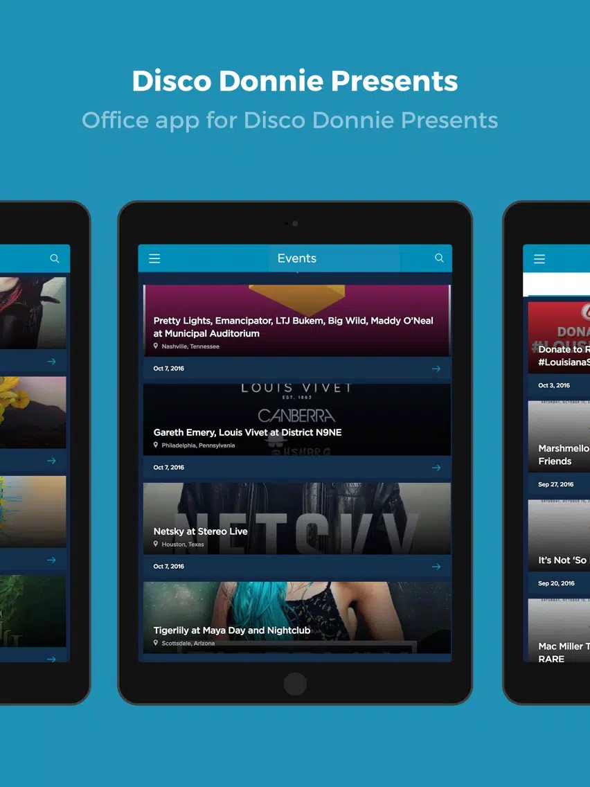 Screenshot di Disco Donnie Presents iPad 