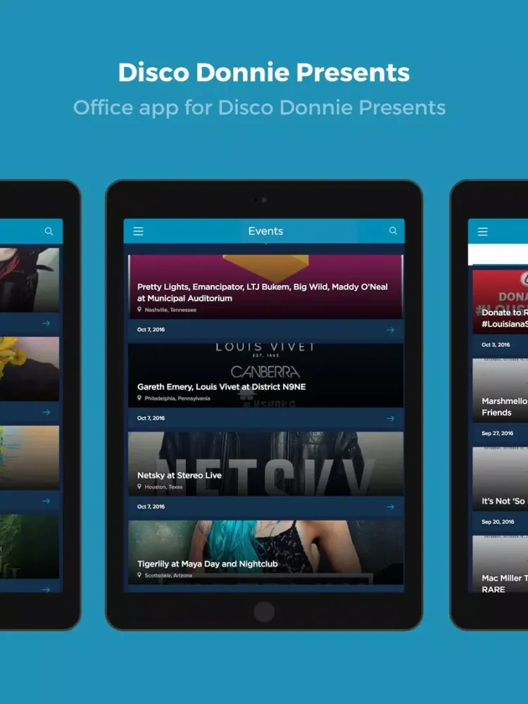 Capturas de pantalla de Disco Donnie Presents iPad 