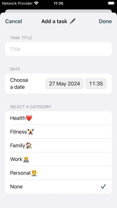 Elena - Daily Self Care Screenshots