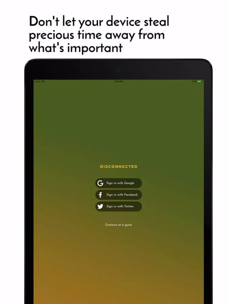 Скриншоты Disconnected Mobile iPad 