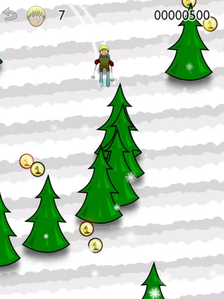 Capturas de tela do Happy Ski Adventure iPad 