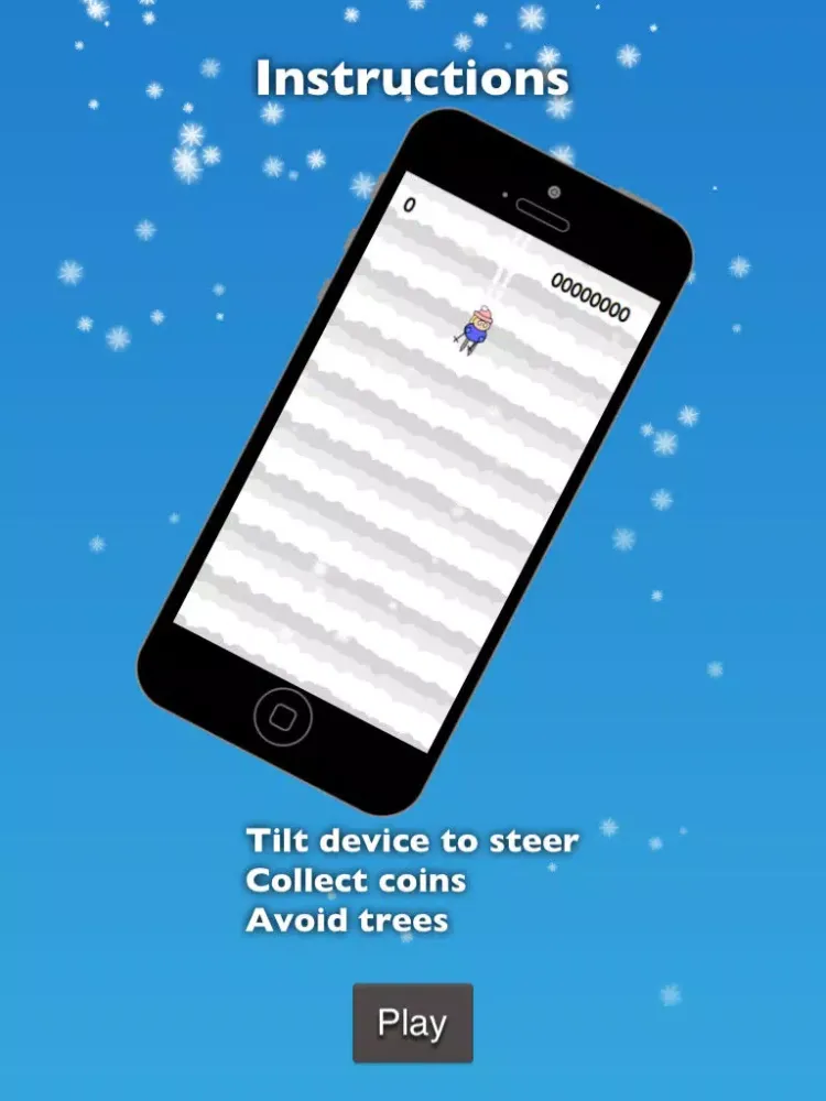 Capturas de tela do Happy Ski Adventure iPad 