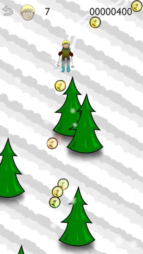 Capturas de tela do Happy Ski Adventure