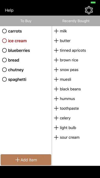 Healthy Shopping List應用截圖