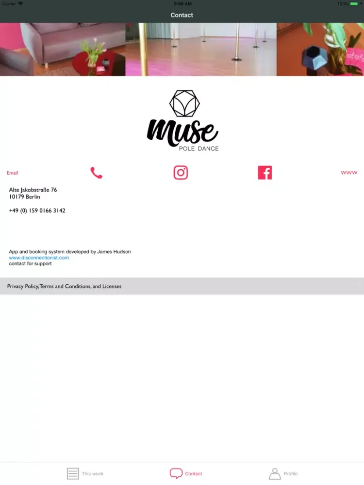 Muse Pole Dance iPad  Screenshots