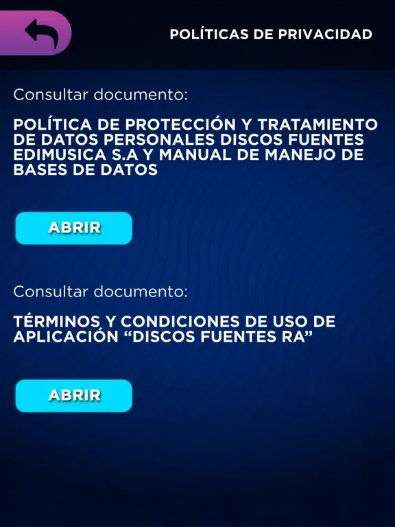 Скриншоты Discos Fuentes RA iPad 